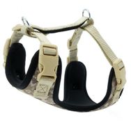Doggie S Beden 1.5x25-35 cm Kamuflaj Havalı Dokuma Küçük Irk Göğüs Tasması