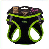 Doggie Sarı XS 30-34 cm Havalı Dokuma Neon Serisi Küçük Irk Köpek Göğüs Tasması