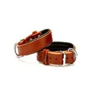 Doggie SBT-1510 Kahve Yumuşak Doku Deri Boyun Tasması