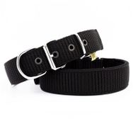 Doggie Siyah 5x55-65 cm Konfor Elit Dokuma Köpek Boyun Tasması