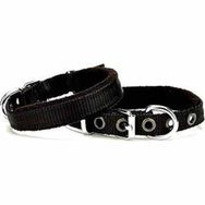 Doggie Small 1.5x25-30 cm Siyah Comfort Dokuma Köpek Boyun Tasması