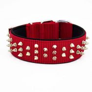 Doggie Small 5x50-60 cm Kırmızı Comfort Dokuma Çivili Köpek Boyun Tasması