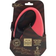 Doggie Soft Royal Pembe Small 15 kg 5 mt Otomatik Köpek Uzatma Tasması