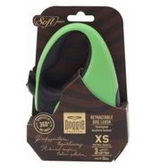 Doggie Soft Royal Yeşil Xsmall 12 kg 3 mt Otomatik Köpek Uzatma Tasması