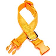 Doggie Turuncu 2x30-45 cm Ayarlanabilir Özellikli Dokumadan El Yapımı Köpek Boyun Tasması