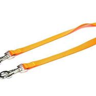 Doggie Turuncu 2x60-60 cm Medium Dokuma Çift Köpek Gezdirme Aparatı