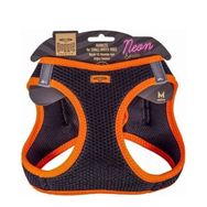 Doggie Turuncu 38-44 cm M Beden Havalı Dokuma Neon Serisi Küçük Irk Göğüs Tasması