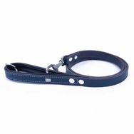 Doggie Yumuşak Deri Firstclass Royalblue 1,5x160 cm Köpek Gezdirme Tasması