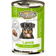 Doglife Kuzu Etli 400 gr x 12 Adet Köpek Konserve