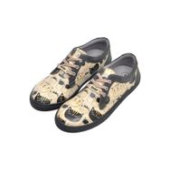 Dogo Kadın Vegan Deri Beyaz Bamboo Lover Tasarım Sneakers