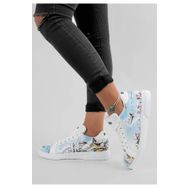 Dogo Kadın Vegan Deri Beyaz Lago di Como Tasarım Sneakers