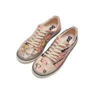 Dogo Kadın Vegan Deri Beyaz Manhattan Tasarım Sneakers