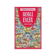 Dokuz Yayınları Renkli Evler Büyükler İçin Boyama