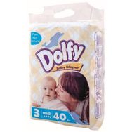 Dolfy No:3 Midi 40 Adet Bebek Bezi