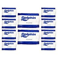 Dolphin İş Temizlik Tek Kullanımlık Şeffaf Poşet Büyük Boy 100 Adetlik 10 Paket Market Eldiven
