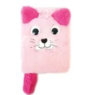 Dolphin PN-336 Açık Pembe Peluş Hatıra Defteri