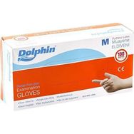 Dolphin Pudrasız Lateks M 100 Adet Muayene Eldiveni