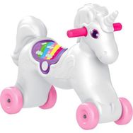 Dolu Unicorn Sallanan Tekerlekli At