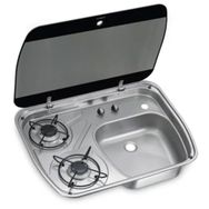 Dometic HSG 2445 Karavan İçin 2'li Ocak + Lavabo
