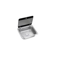 Dometic SNG4133 Cam Kapaklı Kare Eviye
