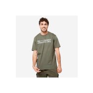 Domyos Fitness Haki Yeşil Düz Kesimli Spor Erkek T-Shirt