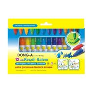 Dong-A 12 Renk 239313 Yıkanabilir Jumbo Keçeli Kalem