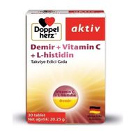 Doppelherz Aktiv Demir Vitamin C L-Histidin 30 Tablet