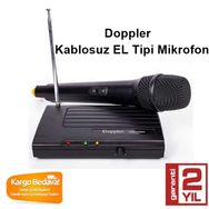 Doppler VH-100H Telsiz Kablosuz El Mikrofonu
