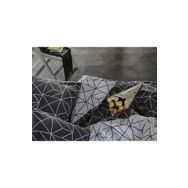 Doqu Home Ranforce Polka Çift Kişilik Antrasit Nevresim Takımı