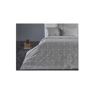 Doqu Home Ranforce Polka Çift Kişilik Gri Nevresim Takımı