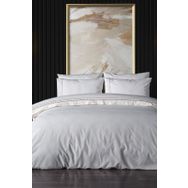 Doqu Home Zelda Nakışlı Bej Çift King Size Nevresim Takımı