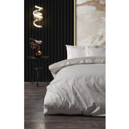 Doqu Home Zelda Nakışlı Pudra Çift King Size Nevresim Takımı