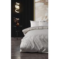 Doqu Home Zelda Nakışlı Pudra Çift Kişilik 200x220 cm Nevresim Takımı