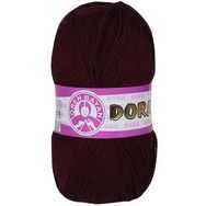Dora 035 Bordo 100 gr Dora El Örgü İpi Yünü