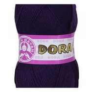 Dora 060 Koyu Mor 100 gr Dora El Örgü İpi Yünü