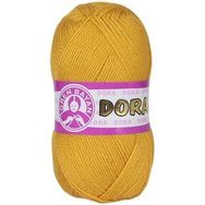 Dora 100 gr 102 Sarı El Örgü İpi Yünü