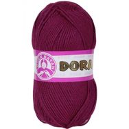 Dora 103 Mürdüm 100 gr El Örgü İpi Yünü