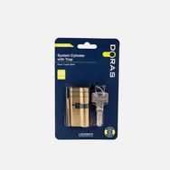 Doras 68 mm Sarı-Çift Tuzaklı Pirinç Bilyalı Barel
