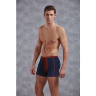 Doreanse 1752 Erkek Marka Bel Bantlı Kırmızı Detaylı Boxer