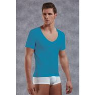 Doreanse 2820 Erkek Modal Derin V Yaka Kısa Kol T Shirt