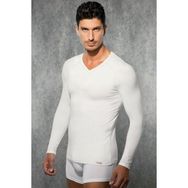 Doreanse 2985 Erkek Çift Etkili Ekstra Viloft Termal Uzun Kol V Yaka İçlik T-shirt