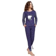Doremi Bayan Lacivert M/L Pijama Takımı