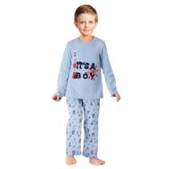 Doremi Mavi Melanj Erkek Çocuk Pijama Takımı