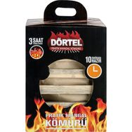 Dörtel Pratik Kafesli Mangal Kömürü