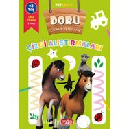 Doru Etkinlik ve Boyama Çizgi Alıştırmaları - Yediveren Çocuk