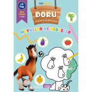 Doru Etkinlik ve Boyama Meyveler ve Sebzeler - Yediveren Çocuk