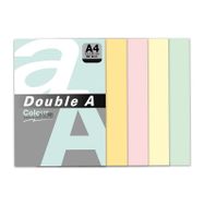 Double A 100'lü A4 80 gr Pastel Karışık Renkli Fotokopi Kağıdı