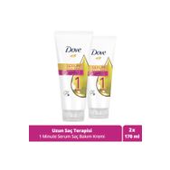 Dove 1 Dakika Uzun Saç Terapisi 2x170 ml Saç Bakım Kremi