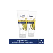 Dove 1 Dakika Yoğun Onarıcı Serum 2x170 ml Saç Bakım Kremi