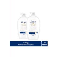 Dove 2x450 ml Caring 1/4 Nemlendirici Krem Etkili Sıvı Sabun